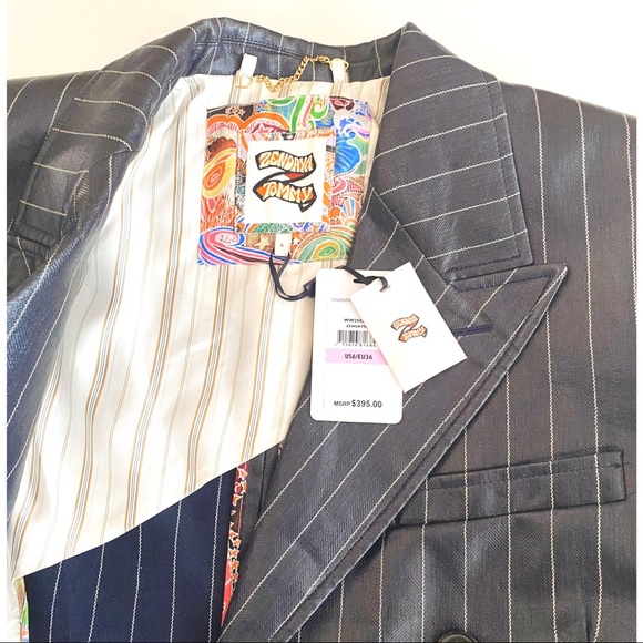 Tommy X Zendaya runway pinstripe trench coat - Picture 7 of 9